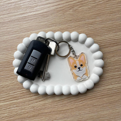 Corgi Keychain