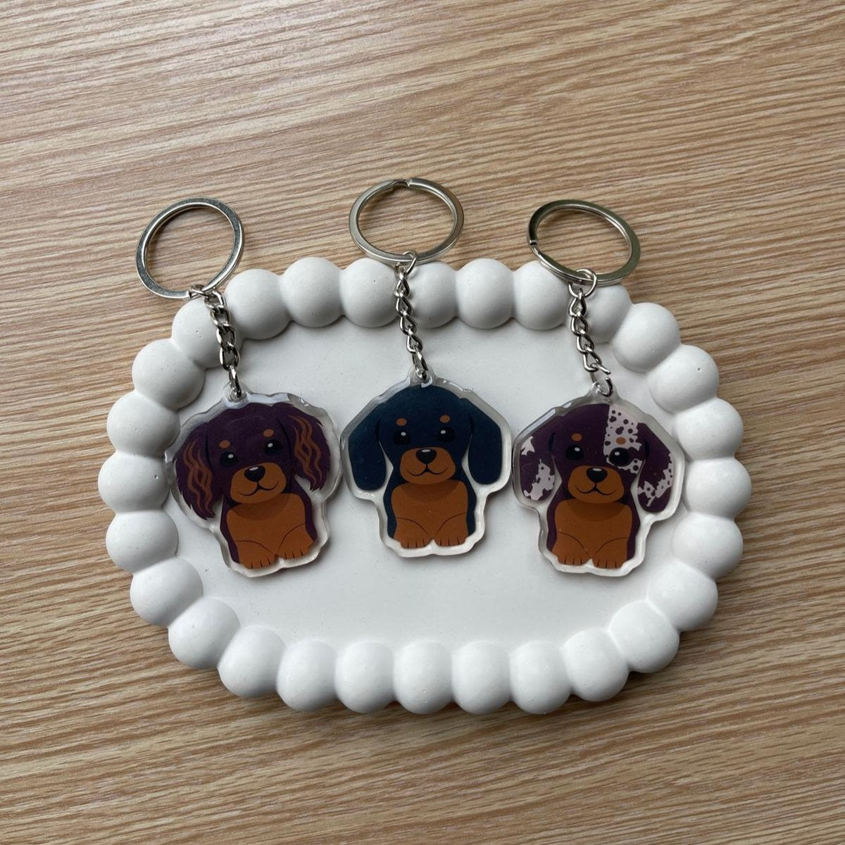 Dachshund Keychain