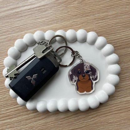 Dachshund Keychain