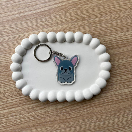 French Bulldog Keychain