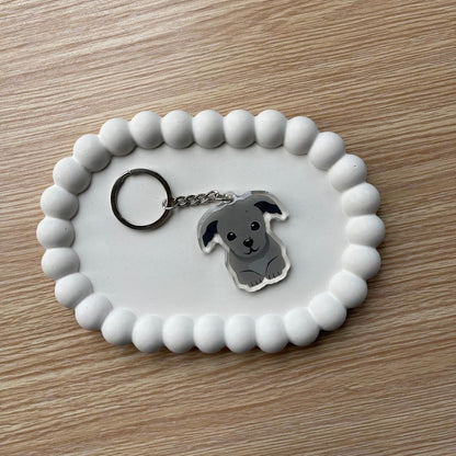 Greyhound Keychain