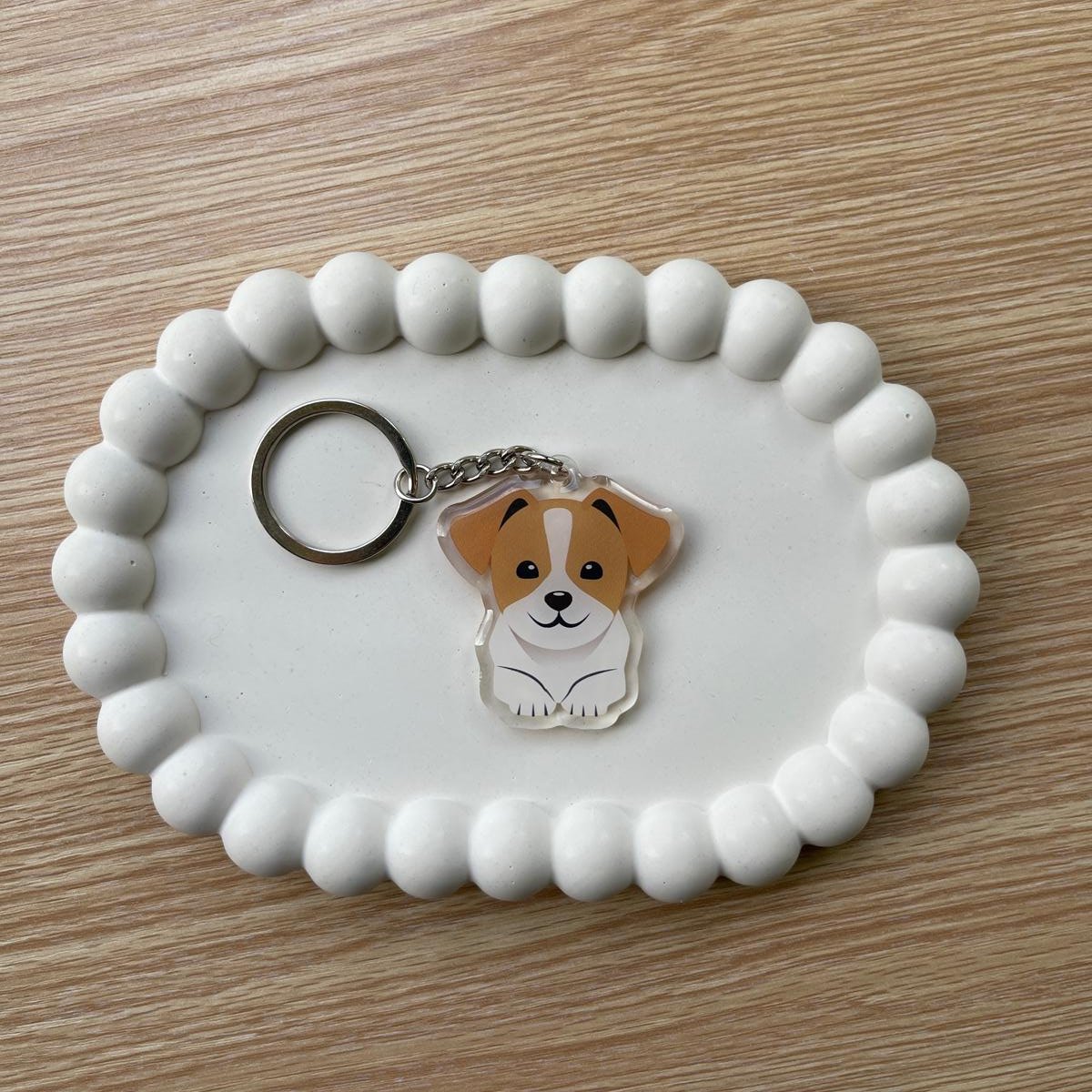 Jack Russell Keychain