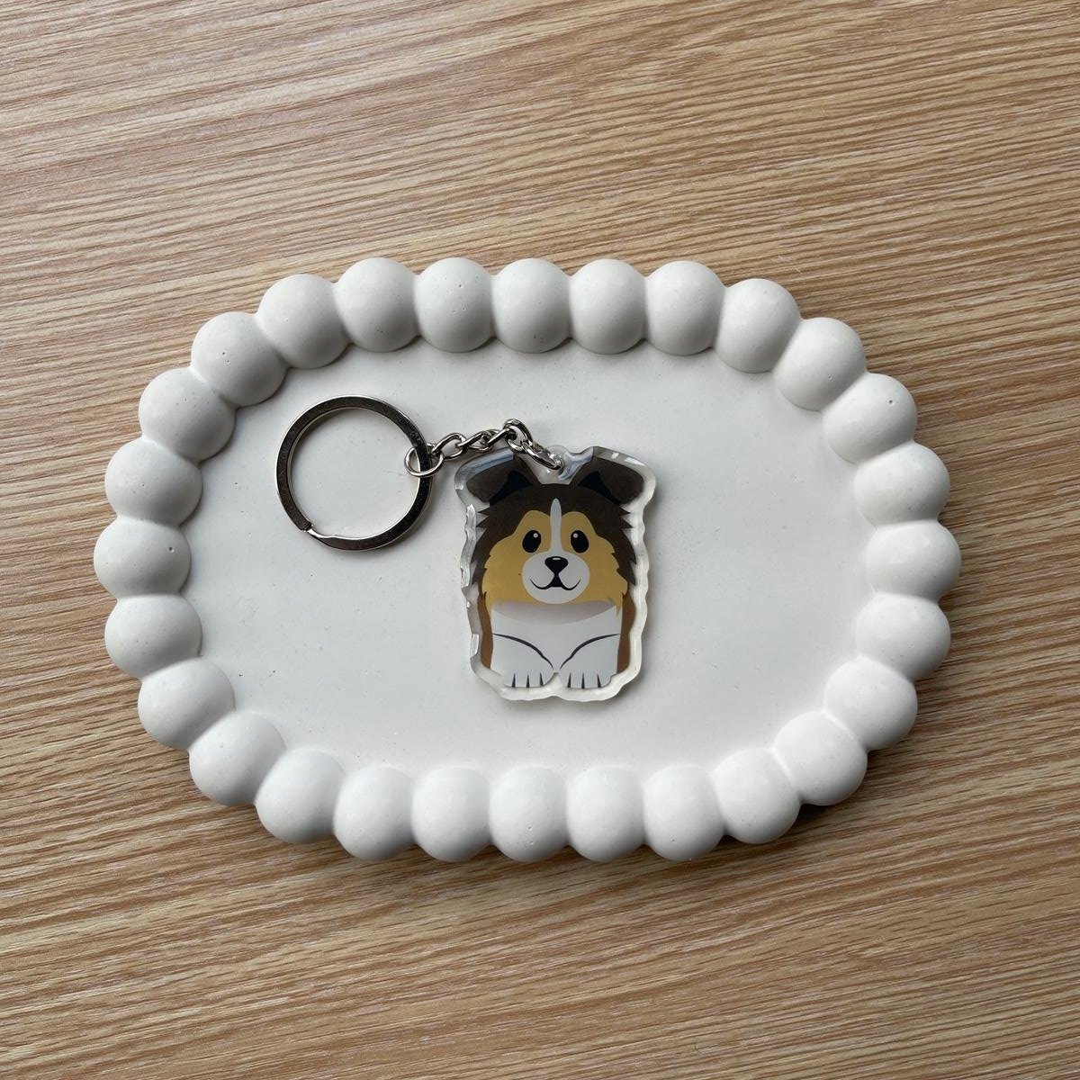 Shetland Sheepdog Keychain