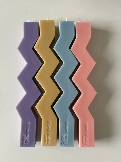 Zig Zag Candle